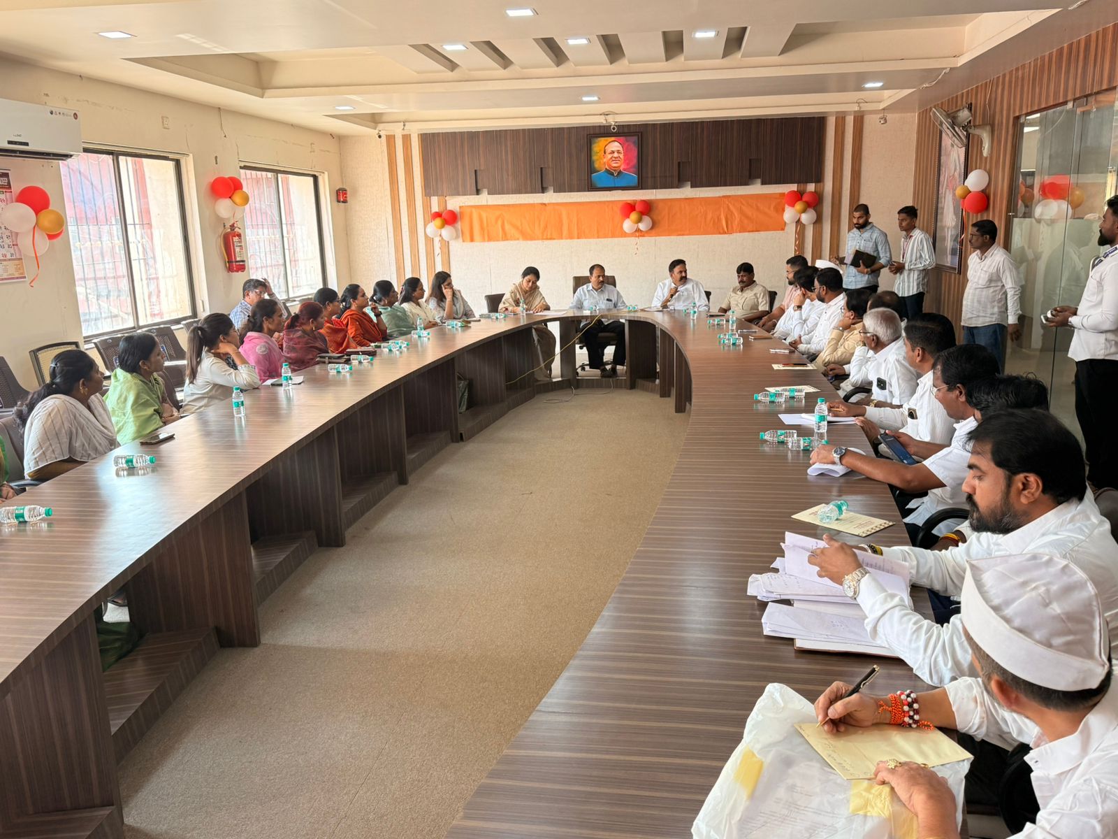 फलटण शहर जिल्हा मुख्यालय समान विकसित करण्याचा रणजितसिंह नाईक निंबाळकर यांचा संकल्प. 