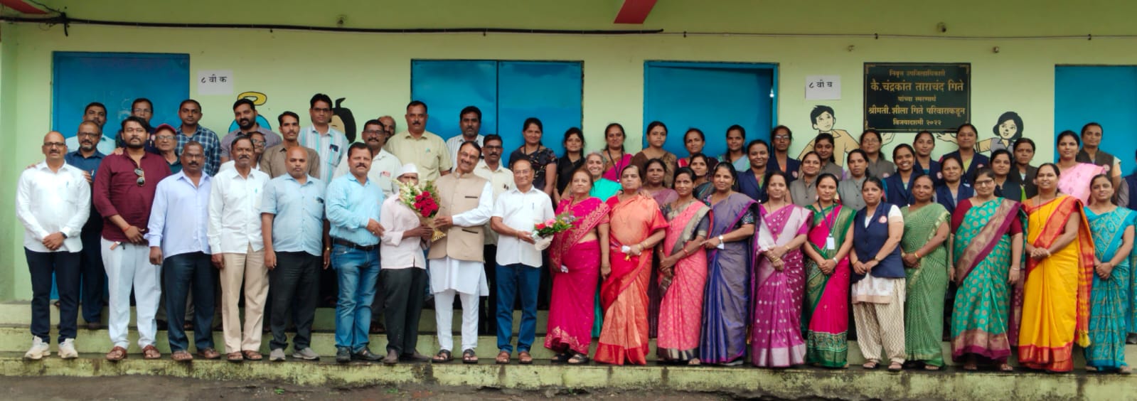 शिक्षण प्रसारक संस्थेचे आधारवड संस्था सचिव तुषार पाटील यांचा वाढदिवस उत्साहात साजरा