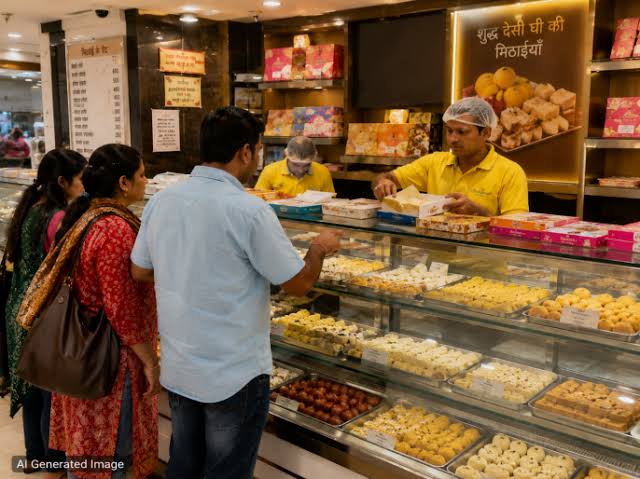 फलटण शहरात अन्न औषध प्रशासन मिठाई विक्री केंद्रांवर मेहरबान?
